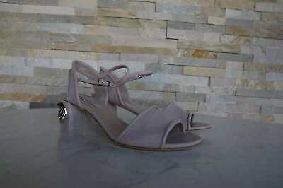 Pre-owned Casadei Strappy Sandals Chain Pink