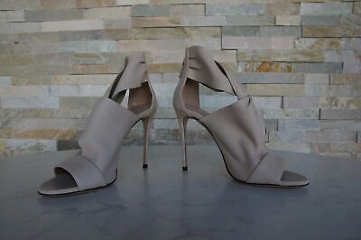 Pre-owned Casadei Ankle-strap High Heels Stiletto Skin-coloured In Beige