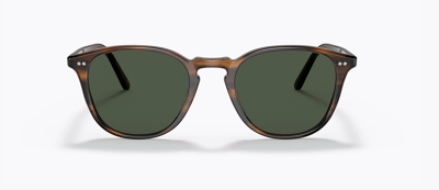 Pre-owned Oliver Peoples Brand 2022  Sunglasses Ov 5414su 17249a Forman L.a. Case Frame In Green