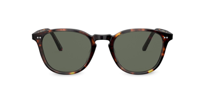 Pre-owned Oliver Peoples Brand 2022  Sunglasses Ov 5414su 17249a Forman L.a. Case Frame In Green