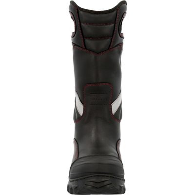 Pre-owned Rocky Code Red Structure Nfpa Rated Composite Toe Fire Boots Rkd0087 - All Sizes