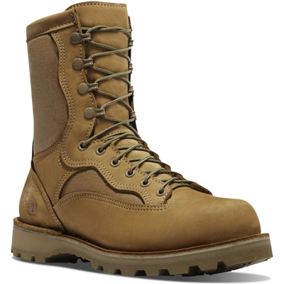 Pre-owned Danner ® Marine Expeditionary Boot 8" Gtx Mojave (m.e.b.) Tactical Boots 53111 In Beige