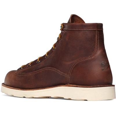 Pre-owned Danner ® Bull Run 6" Brown Cristy Eh Plain Toe Wedge Work Boots 15552 - All Sizes
