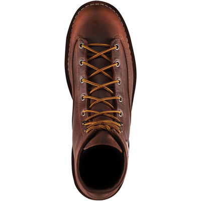 Pre-owned Danner ® Bull Run 6" Brown Cristy Eh Plain Toe Wedge Work Boots 15552 - All Sizes