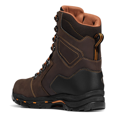 Pre-owned Danner ® Vicious 8" Composite Toe Waterproof Work Boots 13868 - All Sizes - In Brown
