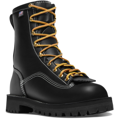 Pre-owned Danner ® Super Rain Forest Black 8" 200g Insulated Work Boots 11700 - All Sizes