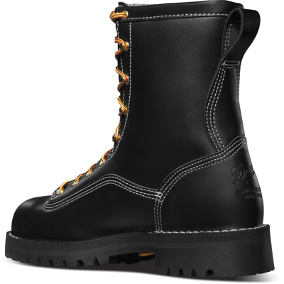 Pre-owned Danner ® Super Rain Forest Black 8" 200g Insulated Work Boots 11700 - All Sizes
