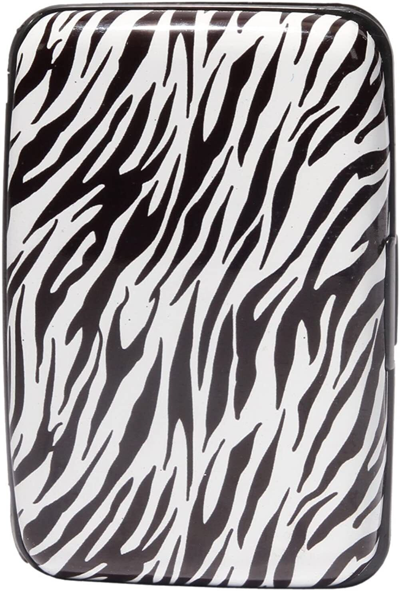 Pre-owned Ducti Wholesale Bulk Lot Of 50  Rfid Aluminum Credit Card Wallet Case Zebra