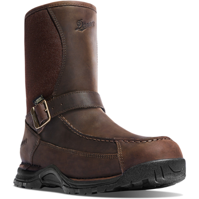 Pre-owned Danner ® Sharptail Rear Zip 10" Dark Brown Hunt Boots 45025 - All Sizes -