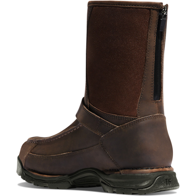 Pre-owned Danner ® Sharptail Rear Zip 10" Dark Brown Hunt Boots 45025 - All Sizes -