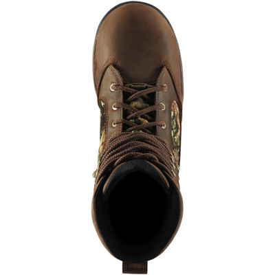 Pre-owned Danner ® Pronghorn 8" 800g Brown Waterproof Hunt Boots 41342 - All Sizes - In Mossy Oak Break-up Country