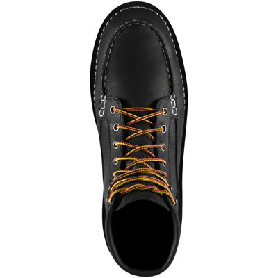 Pre-owned Danner ® Bull Run 6" & Plain Toe Eh Wedge Work Boots 15568 - All Sizes In Black