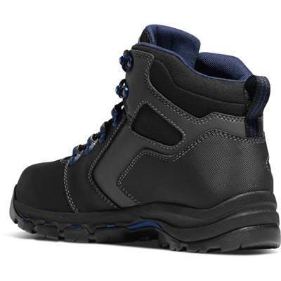 Pre-owned Danner ® Vicious 4.5" Black Composite Toe Work Boots 13864 - All Sizes - In Black/blue