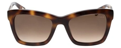 Pre-owned Lanvin Designer Sunglasses Havana Tortoise Gold/brown Gradient Sln673v-0752-52mm