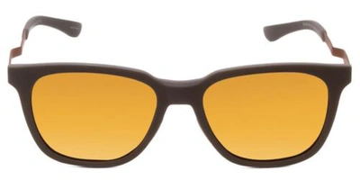 Pre-owned Smith Roam Unisex Sunglasses In Matte Grey/cp Polarized Bronze Gold Mirror 53 Mm In Multicolor