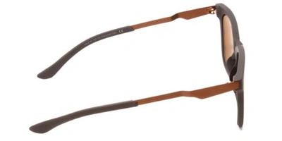 Pre-owned Smith Roam Unisex Sunglasses In Matte Grey/cp Polarized Bronze Gold Mirror 53 Mm In Multicolor