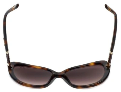 Pre-owned Chopard Designer Sunglasses Sch149s-09aj In Tortoise With Brown-gradient Lens