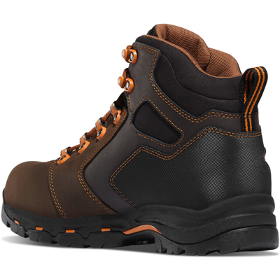 Pre-owned Danner ® Vicious 4.5" Brown/orange Work Boots 13858 - All Sizes -