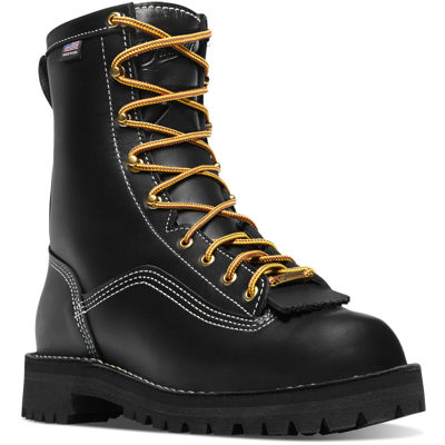 Pre-owned Danner ® Super Rain Forest Black 8" Composite Toe Work Boots 11550 - All Sizes