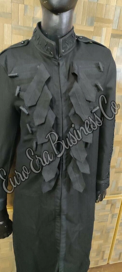 Pre-owned Euro Era 1915 British Army Officer Undress Frock Coat British Royal Guards Frock Coat In Black