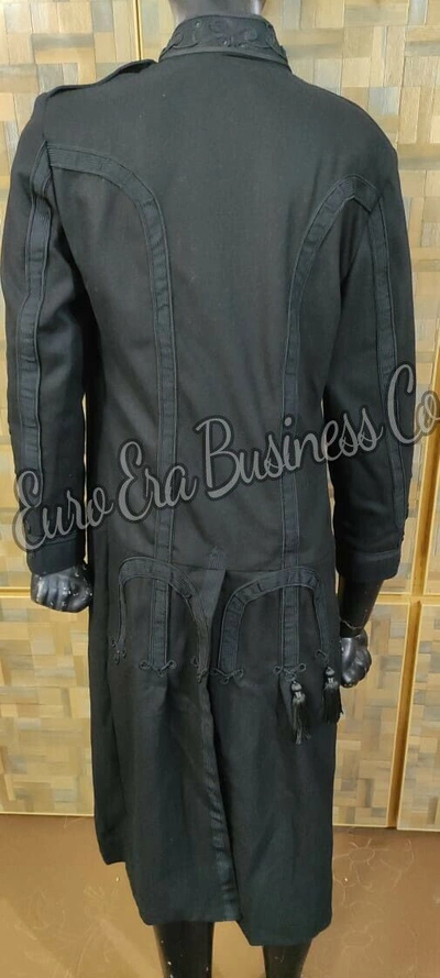 Pre-owned Euro Era 1915 British Army Officer Undress Frock Coat British Royal Guards Frock Coat In Black