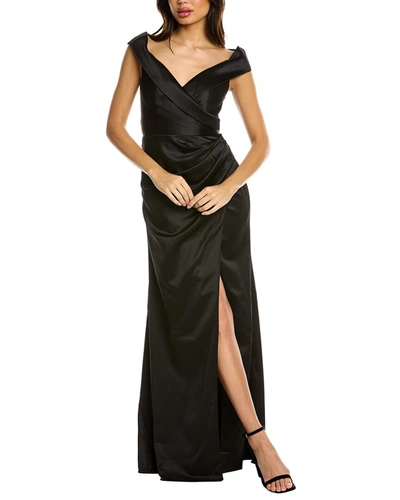 Shop Black By Bariano Yvonne Gown In Black