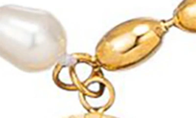 Eye Candy Los Angeles Natalie Mixed Strand & Pendant Necklace In Gold