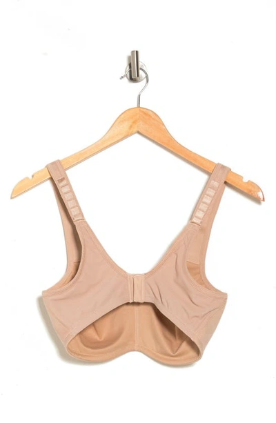 Shop Felina Body-x Underwire Sport Bra In Warm Nude