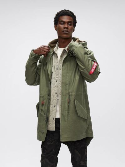 Alpha Industries M-59 Fishtail Parka In M-65 Olive | ModeSens