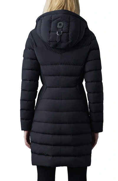 Shop Mackage Farren Water Repellent Down Coat In Black