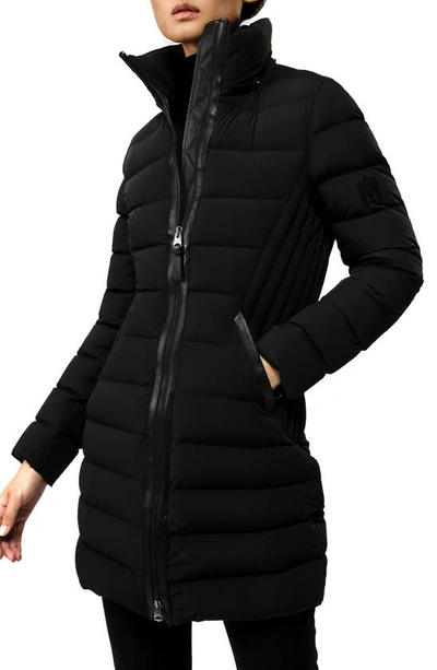 Shop Mackage Farren Water Repellent Down Coat In Black