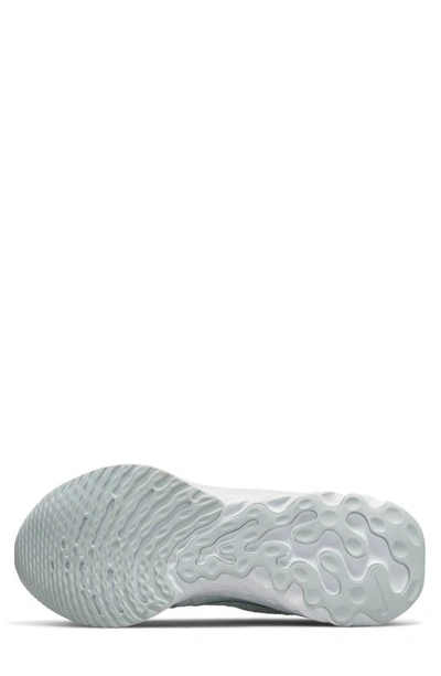 Shop Nike React Infinity Flyknit Running Shoe In White/ Platinum/ Silver