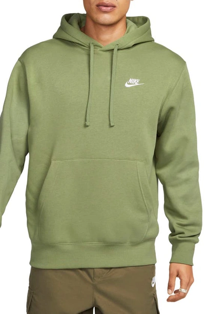 Nike Sportswear Club Fleece Pullover Hoodie In Alligator/alligator/white |  ModeSens