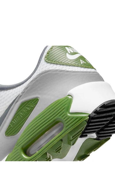 Shop Nike Air Max 90 Golf Shoe In White/ Smoke Grey/ Treeline