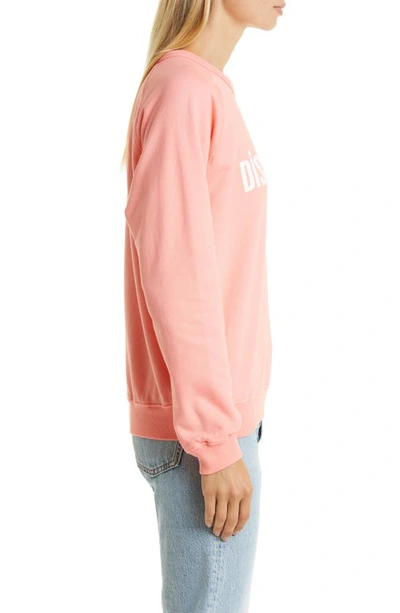 Clare V. Discotheque Sweatshirt in Pink