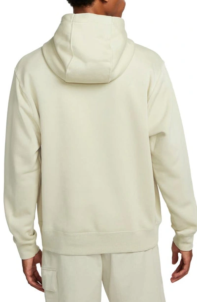 Shop Nike Sportswear Club Hoodie In Rattan/ Rattan/ White