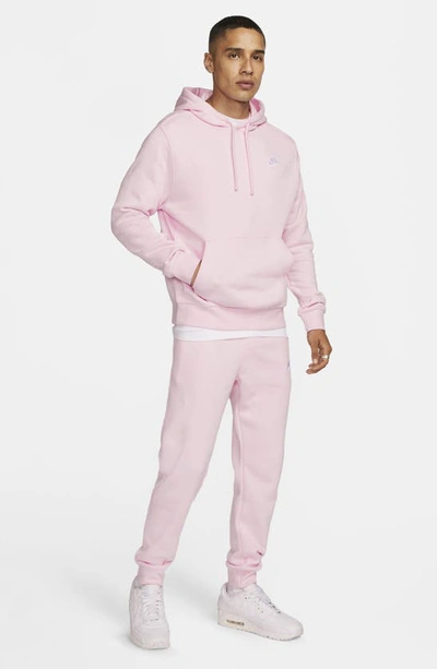 Shop Nike Sportswear Club Hoodie In Pink Foam/ Pink Foam