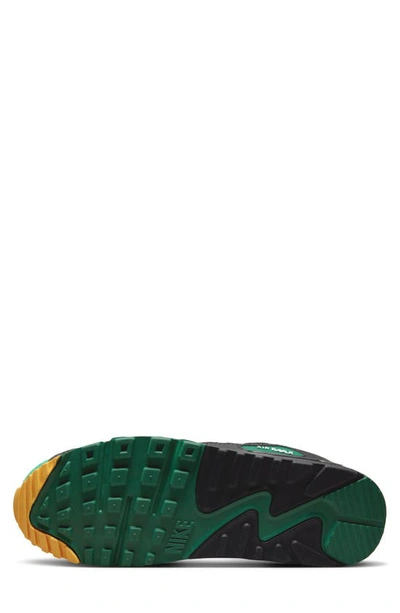 Shop Nike Air Max 90 Sneaker In Platinum/ Black/ Gorge Green