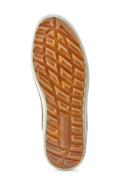 Shop Johnston & Murphy Mcguffey Gl1 Hybrid Sneaker In Tan Waterproof Full Grain