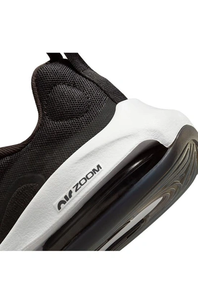 Shop Nike Kids' Air Zoom Arcadia 2 Running Shoe In Black/ White/ Anthracite
