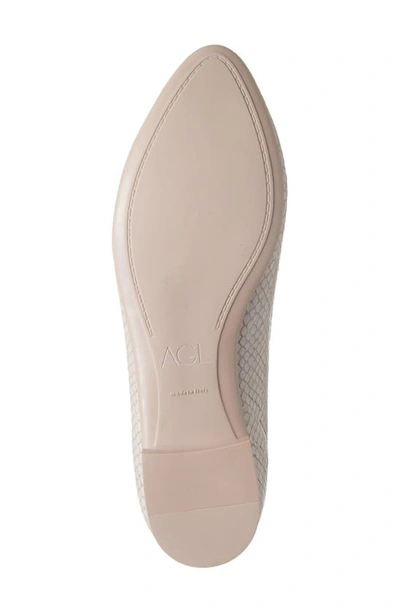 Shop Agl Attilio Giusti Leombruni Mimosa Ballet Flat In Sand