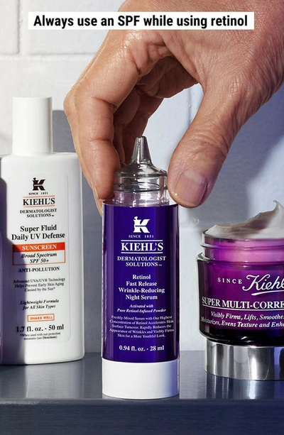 Kiehl's Since 1851 Retinol Fast-release Wrinkle Reducing Night Serum 1 oz / 30 ml 1 oz / 30 ml