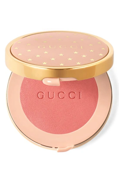 Shop Gucci Luminous Matte Beauty Blush In 4 Bright Coral