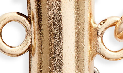 Shop Set & Stones Layered Necklace Detangler In Gold