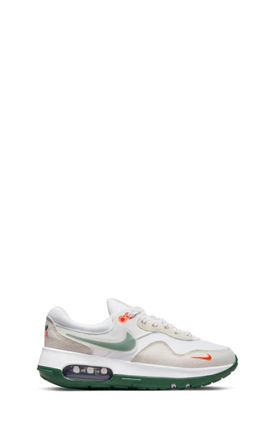 Shop Nike Air Max Motif Sneaker In White/ Gorge Green/ Orange