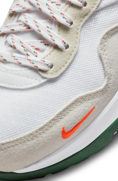 Shop Nike Air Max Motif Sneaker In White/ Gorge Green/ Orange