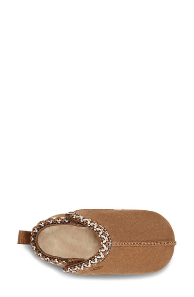 Ugg Girl's Tasman Pre-walker Suede Booties, Baby In Chestnut