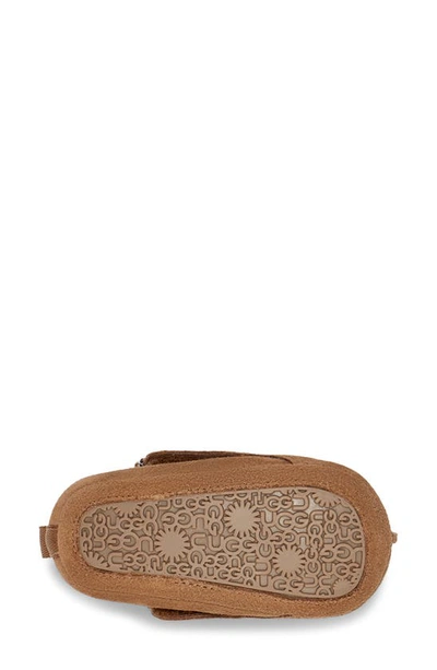 Ugg Girl's Tasman Pre-walker Suede Booties, Baby In Chestnut