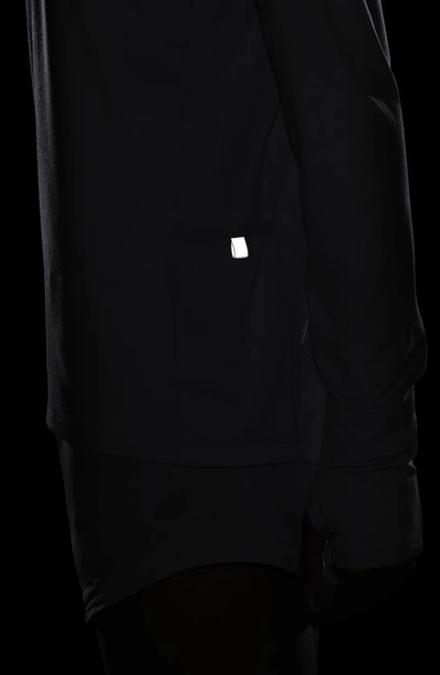 Nike Women's Element 1/2-zip Running Top (plus Size) In Doll/ Barely Grape/ Heather