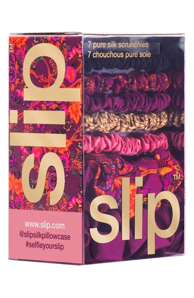 Slip Super Bloom Mega Scrunchie Set Usd $58 Value In Super Bloom